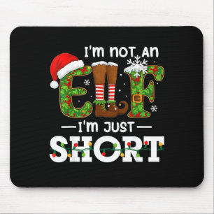 Ich bin kein Elf, ich bin nur lustiger Mann Frau C Mousepad