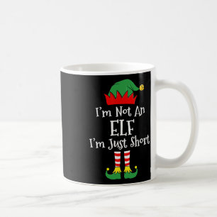 Ich bin kein Elf im Kurzen Spaß Weihnachts Matchin Kaffeetasse