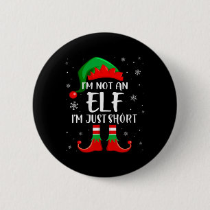 Ich bin kein Elf im Kurzen Weihnachtsspiel Button