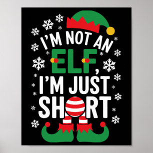 Ich bin kein Elf im Kurzen Weihnachtsspiel Poster