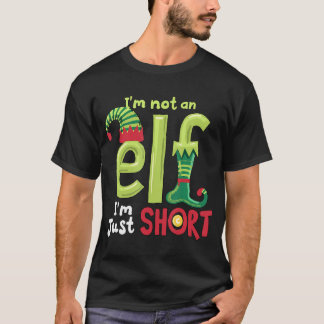 Ich bin kein Elf im Kurzen Weihnachtsspiel T-Shirt