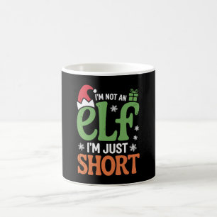 Ich bin kein Elf, nur klein, lustiges Weihnachten Kaffeetasse