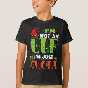 Ich bin kein Elf, nur Kurze lustige Weihnachtsmänn T-Shirt