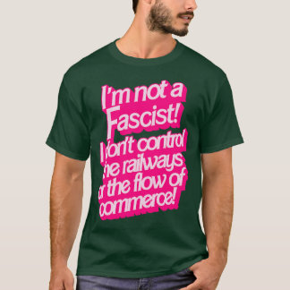 Ich bin kein Faschist T-Shirt