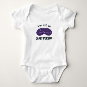 Ich bin kein früherer Mensch Baby Strampler