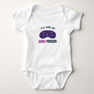 Ich bin kein früherer Mensch Baby Strampler