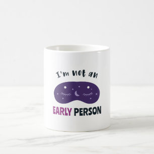 Ich bin kein früherer Mensch Kaffeetasse
