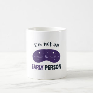 Ich bin kein früherer Mensch Kaffeetasse