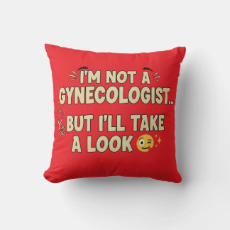 Ich bin kein Gynäkologe, aber ich schaue mal. Kissen