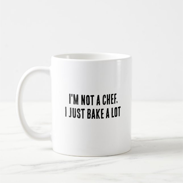 Ich bin kein Koch, ich backe einfach viel Kaffeetasse (Links)