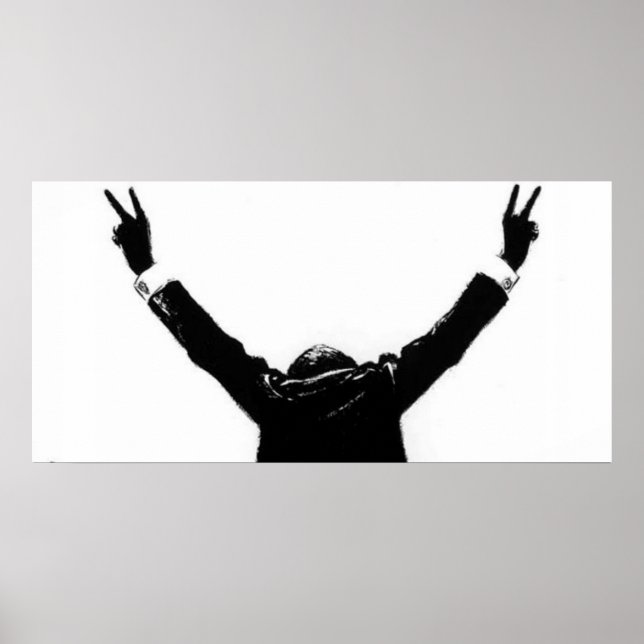 ICH BIN KEIN KROOK VON Richard M. Nixon Poster (Vorne)