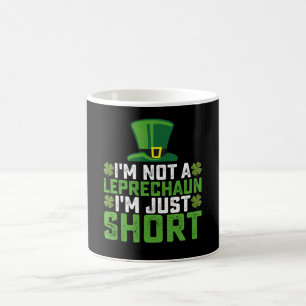 Ich bin kein Leprechaun, ich bin nur Kurz St Patri Kaffeetasse
