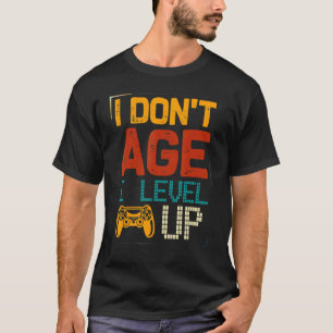 Ich bin kein Level-Up-Gamer-Controller-Gaming T-Shirt
