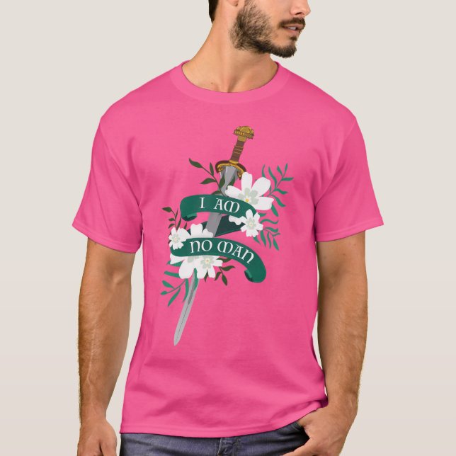 Ich bin kein Mann T-Shirt (Vorderseite)