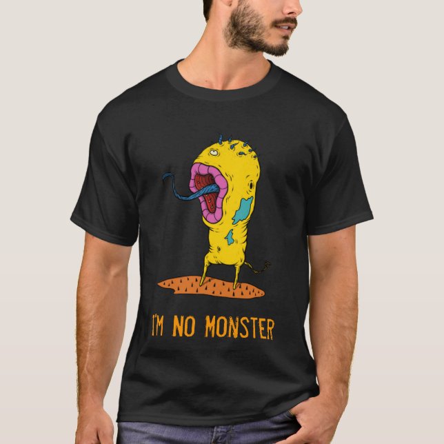Ich bin kein Monster 28 T-Shirt (Vorderseite)