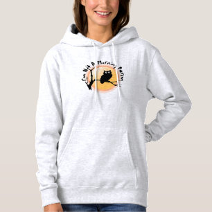 Ich bin kein Morgenmensch lustiges Eulenzitat Hoodie