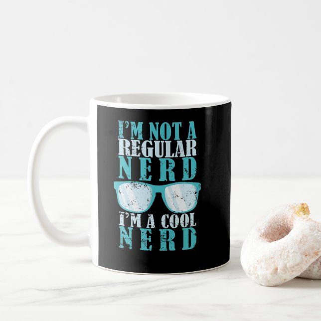 ich bin kein normaler Nerd, sondern cool Kaffeetasse (Mit Donut)