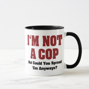 Ich bin kein Polizist - Lustiger, unanständiger Er Tasse