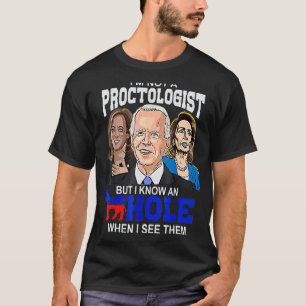 Ich bin kein Proctologe, aber ich kenne einen Demo T-Shirt