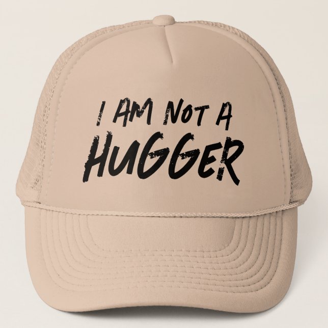 ICH BIN KEIN RIESIGER FUNNY SLOGAN TRUCKERKAPPE (Vorderseite)