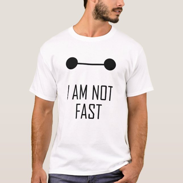 Ich bin kein schneller Shirt lustige Sprüche (Vorderseite)