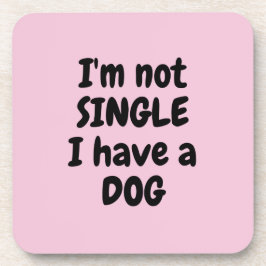 Ich bin kein Single Hard Plastic Untersetzer - Set