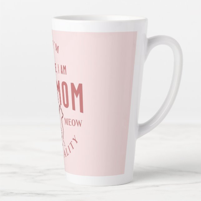 Ich bin kein Single, ich bin Katzenmutter von hohe Milchtasse (Rechts)