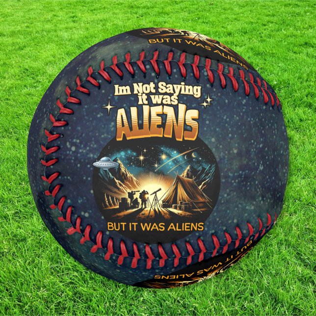 Ich bin kein Sprichwort, es waren Außerirdischen,  Baseball (Von Creator hochgeladen)