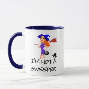 Ich bin kein Straßenkehrer - ich bin... anpassbar Tasse