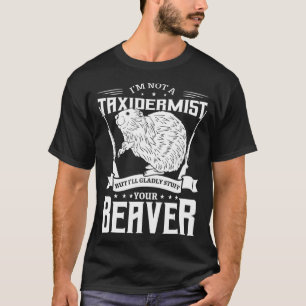 Ich bin kein Taiderist, der Biber Riffle Hunter G  T-Shirt