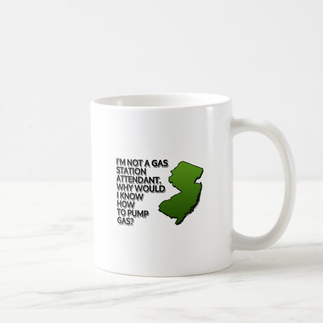 Ich bin kein Tankwart. Warum sollte ich es wissen? Kaffeetasse (Rechts)