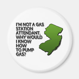 Ich bin kein Tankwart. Warum sollte ich es wissen? Magnet