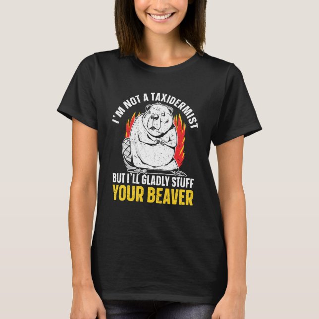 Ich bin kein Taxifahrer, aber ich werde gerne dein T-Shirt (Vorderseite)