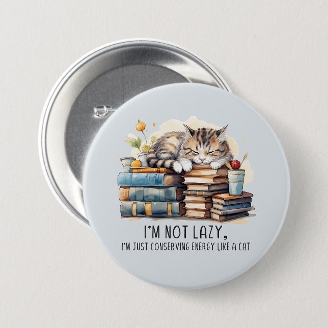 Ich bin keine Niedliche Katze. Button (Vorne & Hinten)