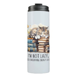 Ich bin keine Niedliche Katze. Thermosbecher