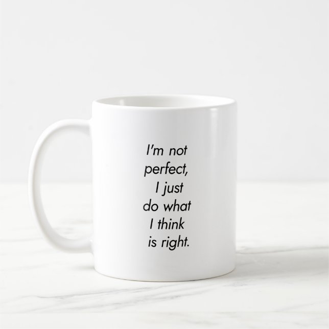 Ich bin keine perfekte Tasse (Links)
