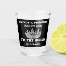 Ich bin keine Prinzessin, ich bin ein Queen Crown 
