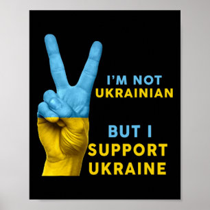 Ich bin keine Ukrainerin, aber ich unterstütze die Poster