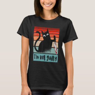 Ich bin keine unschuldige Katze mit MesserHallowee T-Shirt