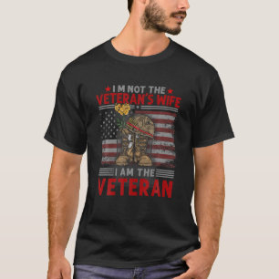 Ich bin keine Veteranenin-Ehefrau, ich bin eine Ve T-Shirt