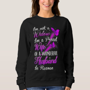 Ich bin keine Widow, sondern eine stolze Ehefrau e Sweatshirt