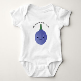 Ich bin Kinda a Fig Deal Baby Strampler