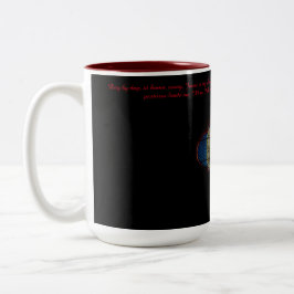 "Ich bin kleines Lamm" #2 Jesuss Zweifarbige Tasse