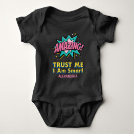 Ich bin klug Phantastisch Trust Me Trendy Personal Baby Strampler