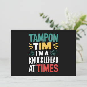 Ich bin Knucklehead bei der Times Tim Walz Debate  Einladung