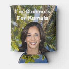 Ich bin Kokosnüsse für Kamala Dosenkühler