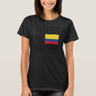 Ich bin kolumbianische Flagge Kolumbien Heritage K T-Shirt