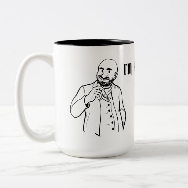 Ich bin Konstantin Sokolow und ich bin eine Tasse (Links)