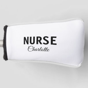 Ich bin Krankenpfleger medizinischer Experte fügen Golf Headcover