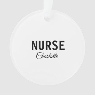 Ich bin Krankenschwester medizinischen Fachmann Fü Ornament